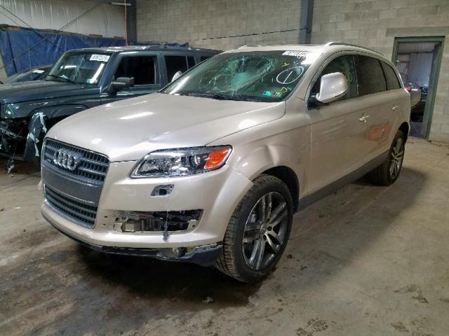 WA1BV74L77D064377 - 2007 AUDI Q7 4.2 QUA SILVER photo 2