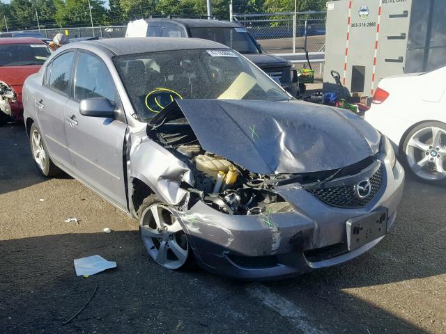 JM1BK32F151235482 - 2005 MAZDA 3 I SILVER photo 1