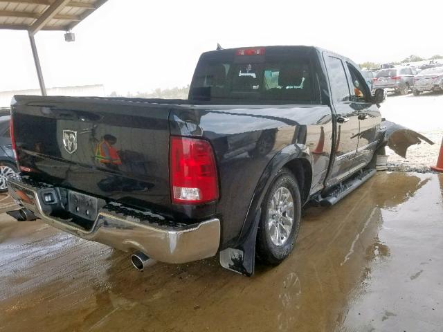 1C6RR6GT3JS112627 - 2018 RAM 1500 SLT BLACK photo 4