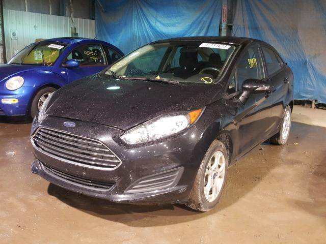 3FADP4BJ4EM162850 - 2014 FORD FIESTA SE BLACK photo 2