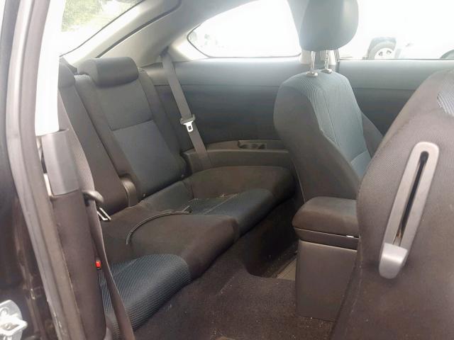 JTKDE177150058016 - 2005 TOYOTA SCION TC შავი ფოტო 6