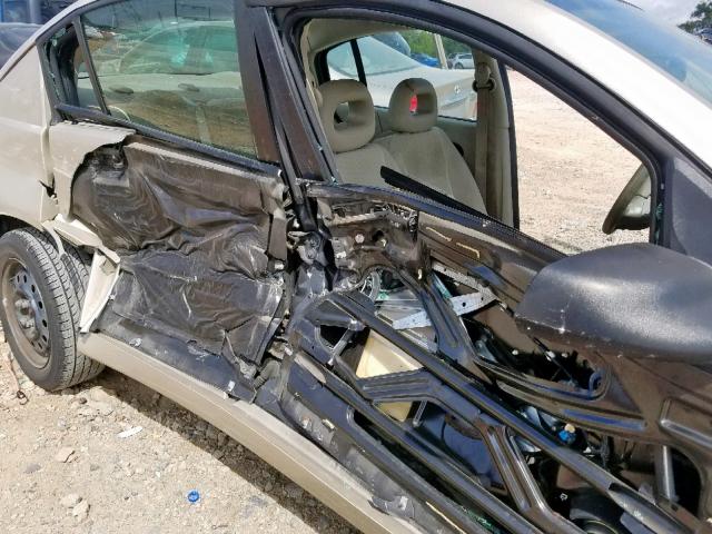 1G8AJ52F45Z147757 - 2005 SATURN ION LEVEL BEIGE photo 9