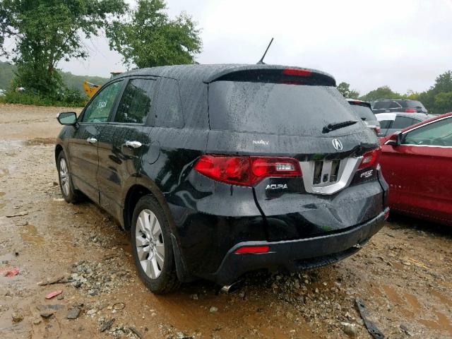 5J8TB2H55AA003976 - 2010 ACURA RDX TECHNO BLACK photo 3