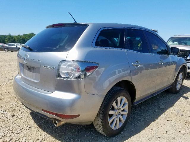 JM3ER2BM9B0373782 - 2011 MAZDA CX-7 SILVER photo 4