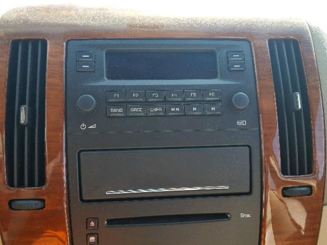 1G6DW677560189357 - 2006 CADILLAC STS GOLD photo 9