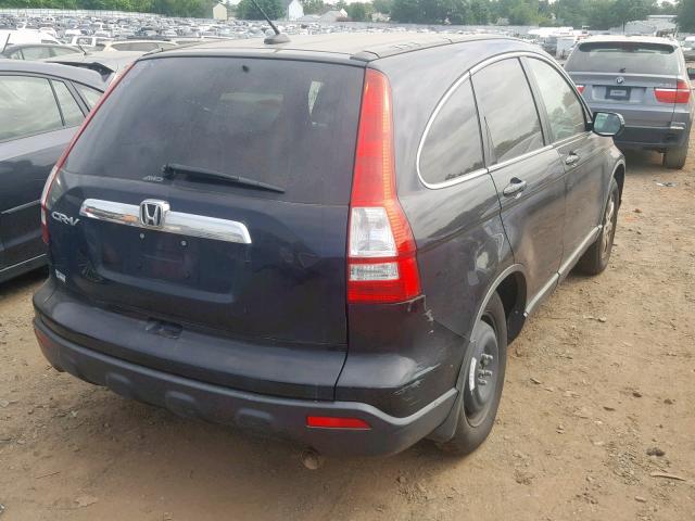 5J6RE48708L030394 - 2008 HONDA CR-V EXL BLACK photo 4