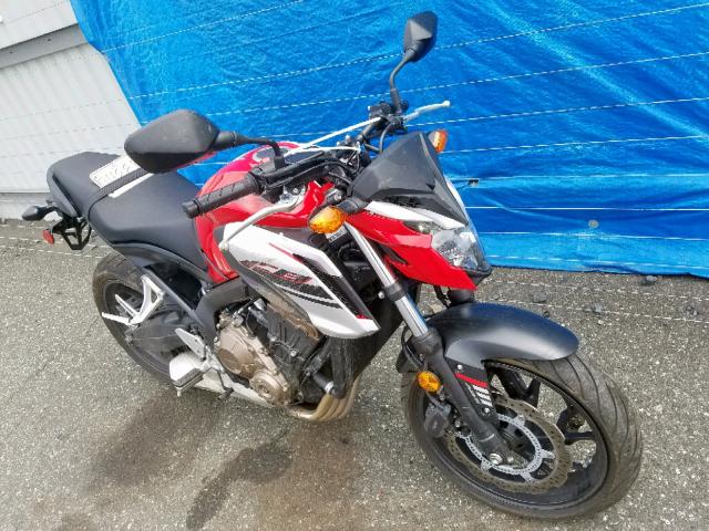 MLHRC7551J5000036 - 2018 HONDA CB650 FA RED photo 1