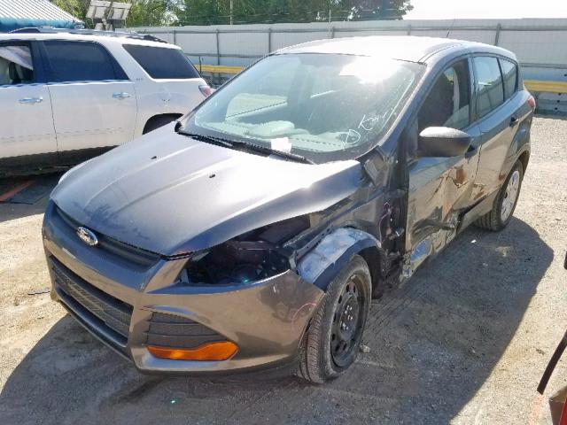 1FMCU0F77FUA22127 - 2015 FORD ESCAPE S GRAY photo 2