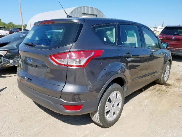 1FMCU0F77FUA22127 - 2015 FORD ESCAPE S GRAY photo 4