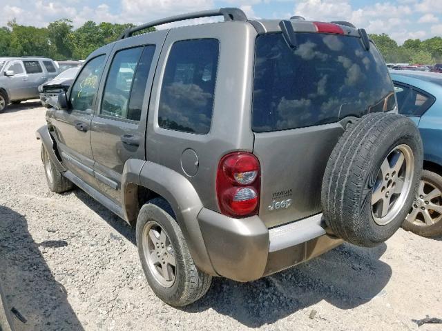 1J4GK38K35W643005 - 2005 JEEP LIBERTY RE GOLD photo 3