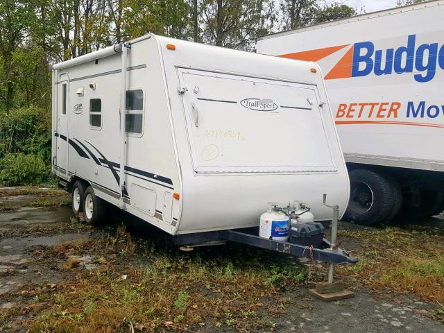 4WYT34D2X61708532 - 2006 TRAIL KING TRAILER WHITE photo 1