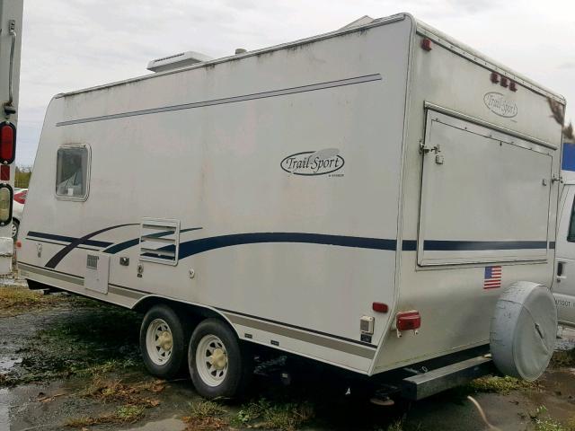 4WYT34D2X61708532 - 2006 TRAIL KING TRAILER WHITE photo 3