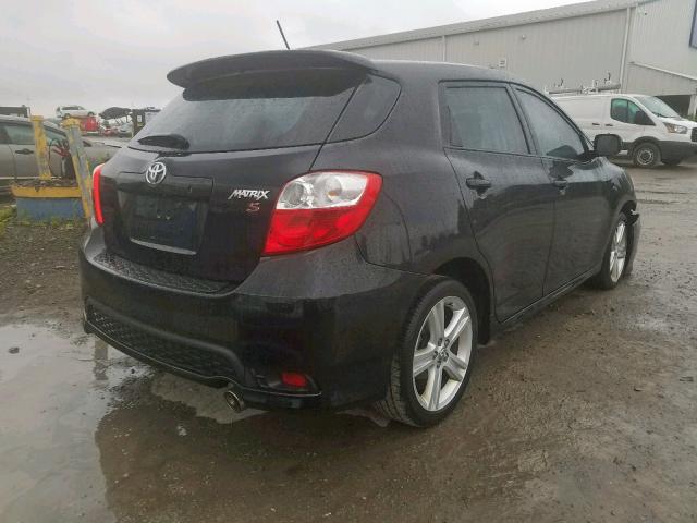 2T1KU4EEXEC132043 - 2014 TOYOTA MATRIX BAS BLACK photo 4