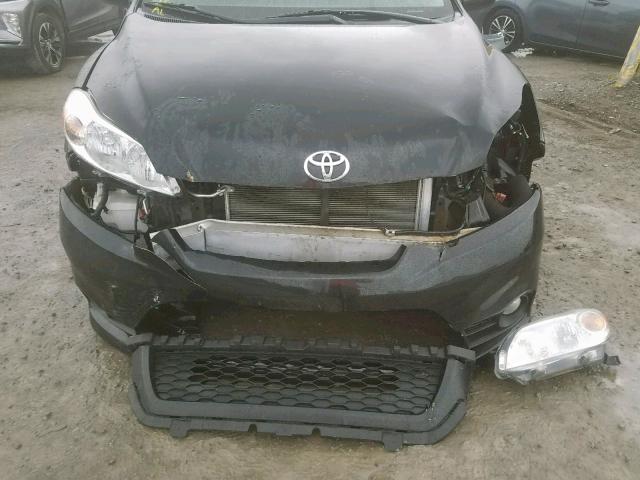 2T1KU4EEXEC132043 - 2014 TOYOTA MATRIX BAS BLACK photo 9