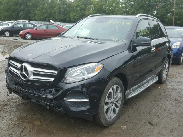 4JGDA5HB2JB053639 - 2018 MERCEDES-BENZ GLE 350 4M BLACK photo 2