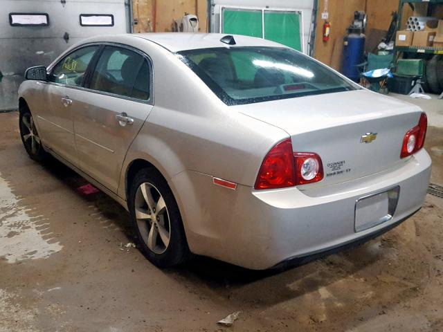 1G1ZC5E00CF189652 - 2012 CHEVROLET MALIBU 1LT BEIGE photo 3