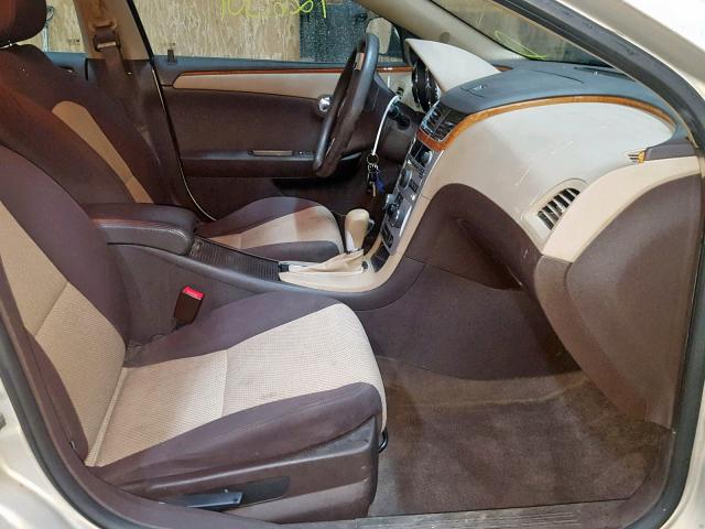 1G1ZC5E00CF189652 - 2012 CHEVROLET MALIBU 1LT BEIGE photo 5