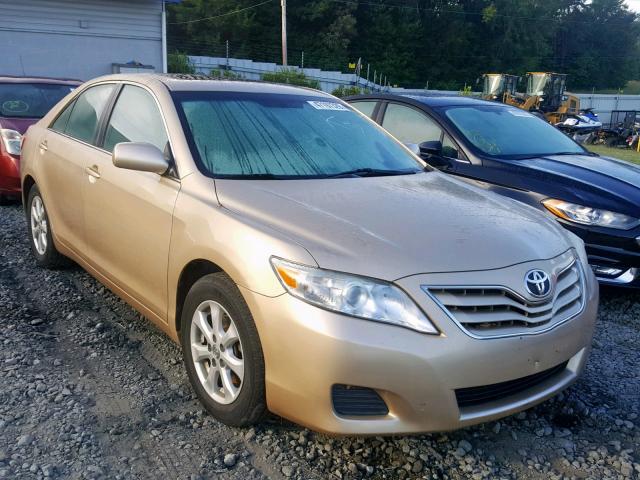 4T1BF3EK9BU220554 - 2011 TOYOTA CAMRY BASE GOLD photo 1