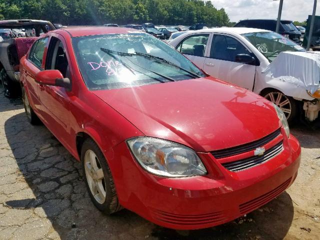 1G1AF5F5XA7196226 - 2010 CHEVROLET COBALT 2LT RED photo 1