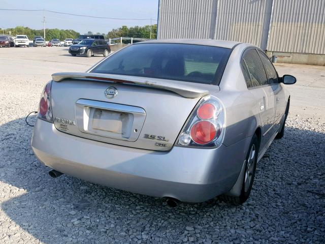 1N4BL11D26C124582 - 2006 NISSAN ALTIMA SE SILVER photo 4