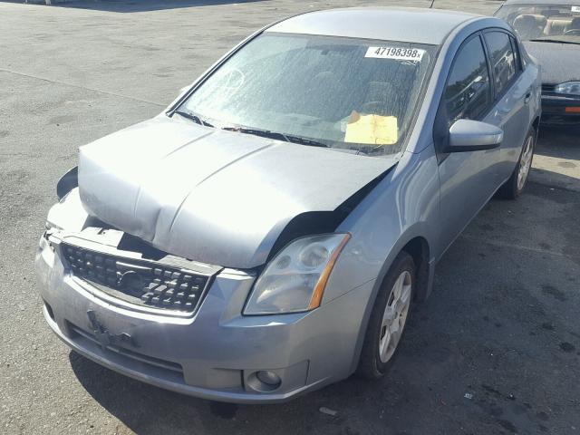 3N1AB61EX8L674315 - 2008 NISSAN SENTRA 2.0 GRAY photo 2