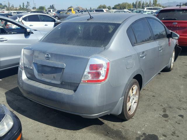 3N1AB61EX8L674315 - 2008 NISSAN SENTRA 2.0 GRAY photo 4