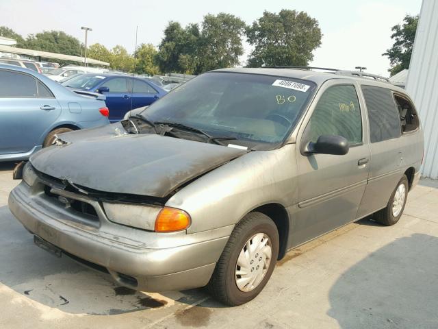 2FMZA5148WBC36126 - 1998 FORD WINDSTAR W BEIGE photo 2