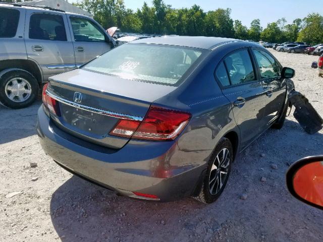 19XFB2F90DE004178 - 2013 HONDA CIVIC EXL 灰色 照片 4