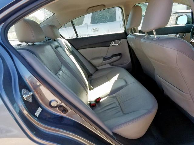 19XFB2F90DE004178 - 2013 HONDA CIVIC EXL 灰色 照片 6