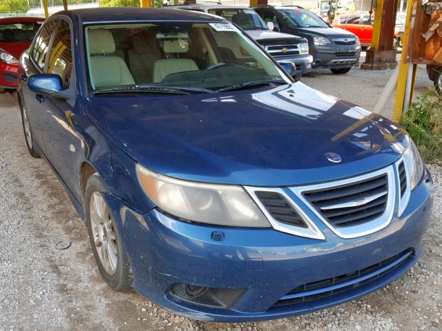 YS3FB49Y181101888 - 2008 SAAB 9-3 2.0T BLUE photo 1