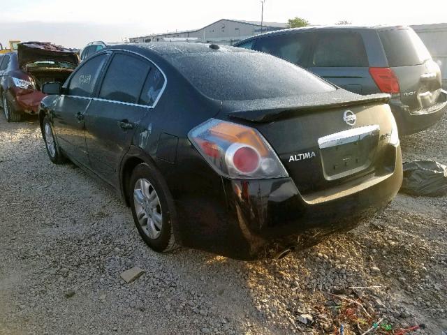 1N4AL2AP8CC172191 - 2012 NISSAN ALTIMA BAS BLACK photo 3