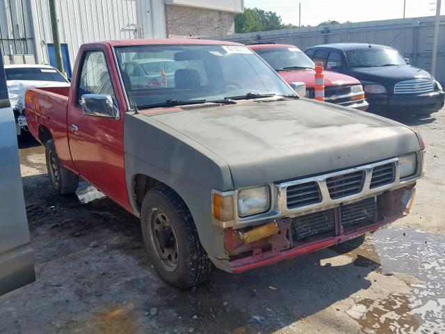 1N6SD11S1SC454436 - 1995 NISSAN TRUCK E/XE RED photo 1