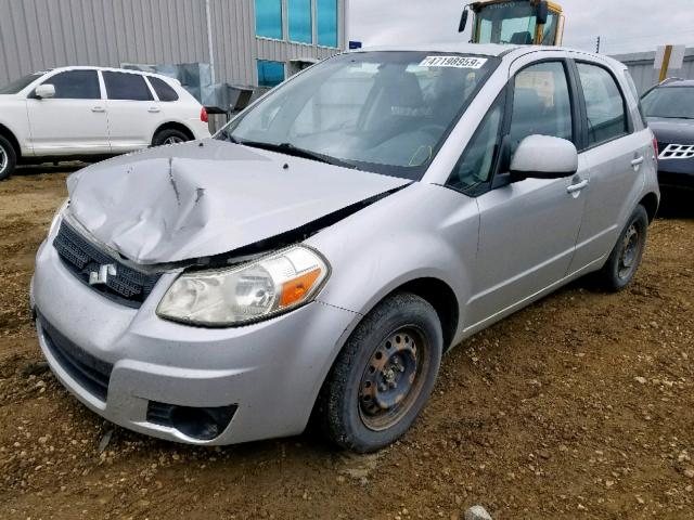 JS2YA411175100013 - 2007 SUZUKI SX4 SILVER photo 2