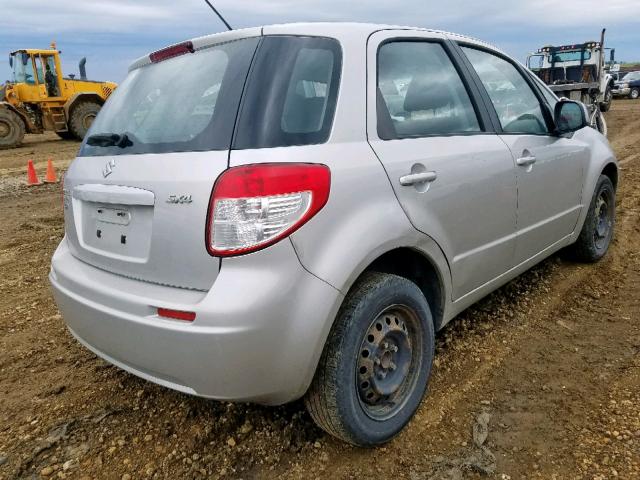 JS2YA411175100013 - 2007 SUZUKI SX4 SILVER photo 4