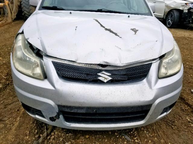 JS2YA411175100013 - 2007 SUZUKI SX4 SILVER photo 9