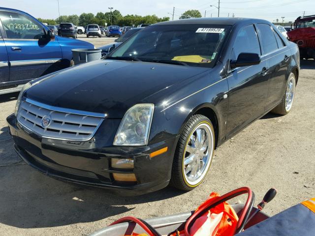 1G6DW677X60181996 - 2006 CADILLAC STS BLACK photo 2