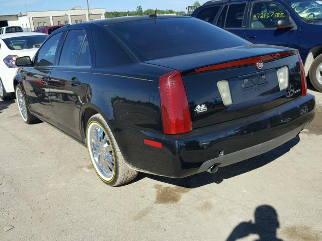 1G6DW677X60181996 - 2006 CADILLAC STS BLACK photo 3