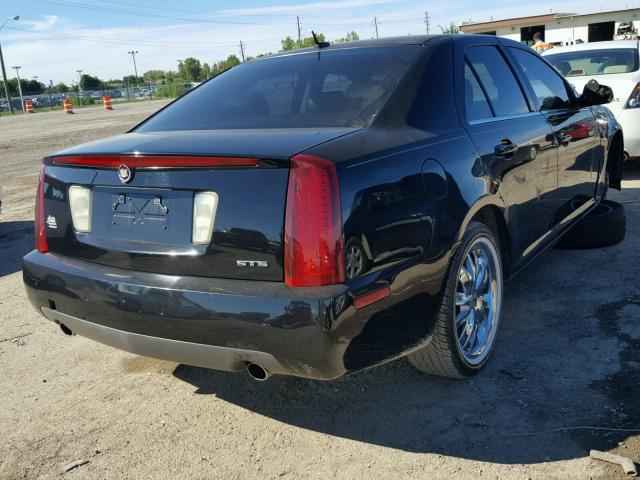 1G6DW677X60181996 - 2006 CADILLAC STS BLACK photo 4