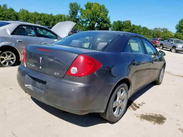 1G2ZH558664227663 - 2006 PONTIAC G6 GT GRAY photo 4