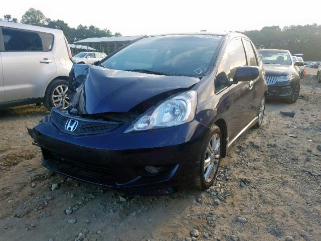 JHMGE88629S073636 - 2009 HONDA FIT SPORT PURPLE photo 2