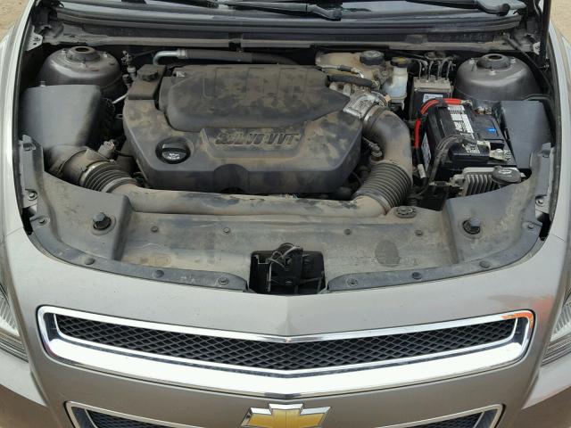 1G1ZF5E78CF164342 - 2012 CHEVROLET MALIBU 3LT ყავისფერი ფოტო 7