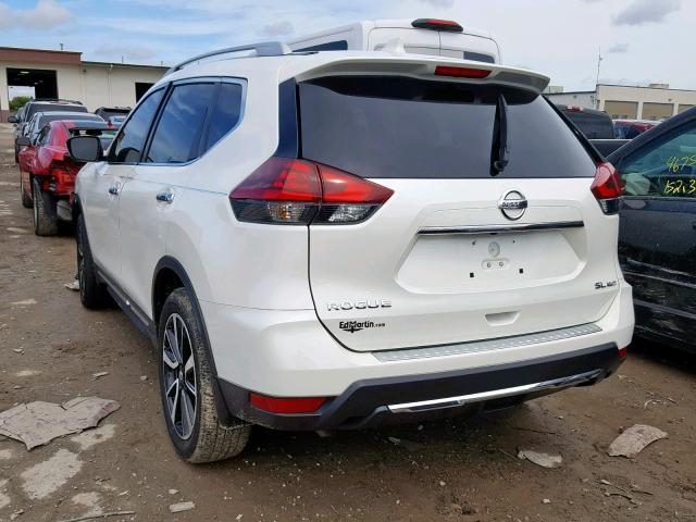 JN8AT2MV4JW340123 - 2018 NISSAN ROGUE S WHITE photo 3