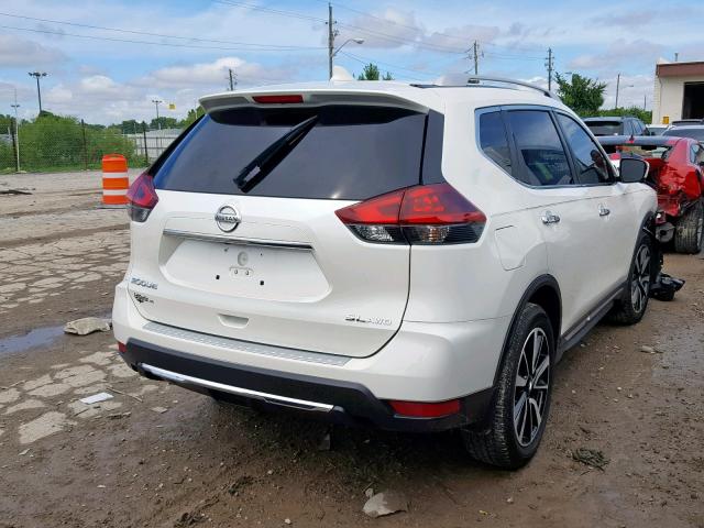 JN8AT2MV4JW340123 - 2018 NISSAN ROGUE S WHITE photo 4