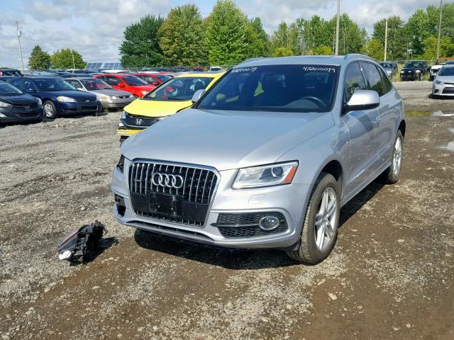 WA1M2AFP3GA032610 - 2016 AUDI Q5 PROGRES SILVER photo 2