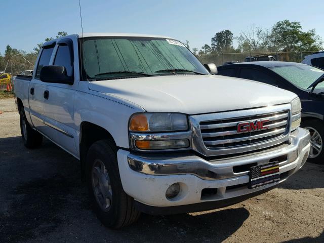 2GTEK13Z761257332 - 2006 GMC NEW SIERRA WHITE photo 1