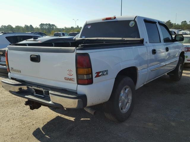 2GTEK13Z761257332 - 2006 GMC NEW SIERRA WHITE photo 4