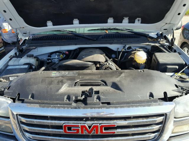 2GTEK13Z761257332 - 2006 GMC NEW SIERRA WHITE photo 7