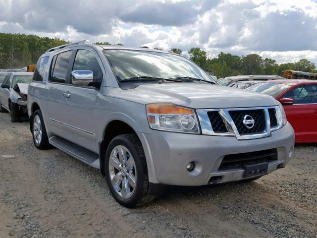 5N1AA0NE9AN609884 - 2010 NISSAN ARMADA PLA SILVER photo 1