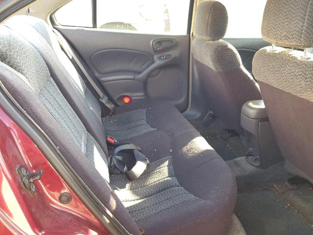 1G2NF52E03M537401 - 2003 PONTIAC GRAND AM S RED photo 6