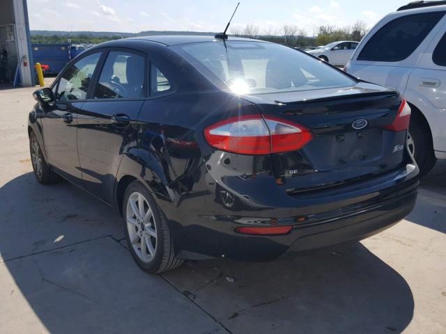 3FADP4BJ4GM107995 - 2016 FORD FIESTA SE BLACK photo 3